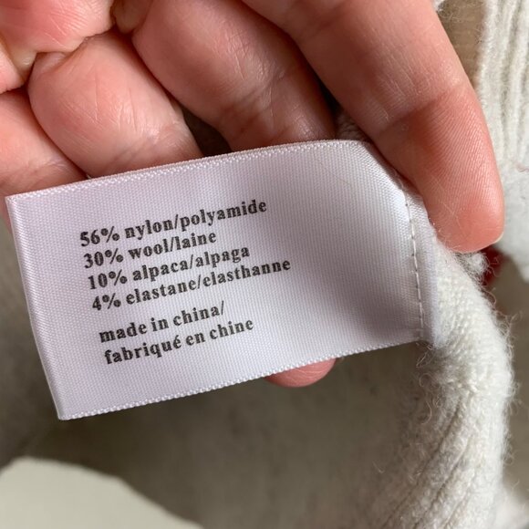 Revolve Pam & Gela Star Intarsia Sweater Wool Alpaca Blend - Size Medium - Picture 6 of 7